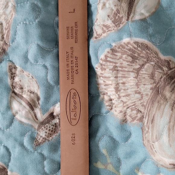 Talbott Leather Belt,New,No Tags. - Picture 2 of 8